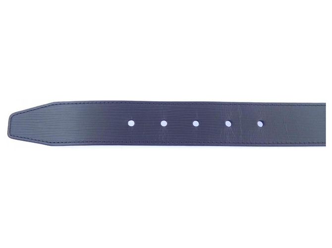Louis Vuitton Ceinture Slender Reversible Belt Marrone Nero - vista 4
