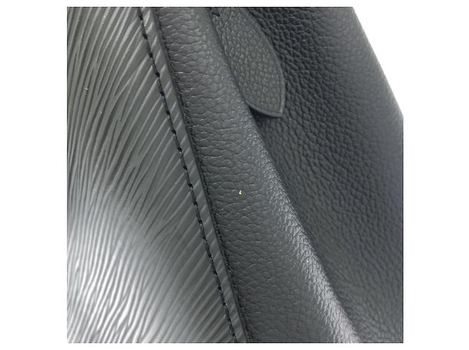 Borsa Louis Vuitton Epi Marelle Tote MM M59954 Nero - vista 5