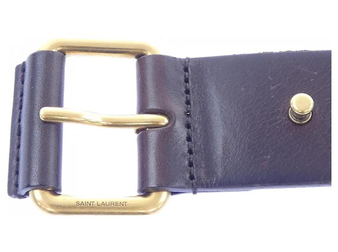 Saint Laurent EGO800584 Gürtel Braun - Ansicht 2