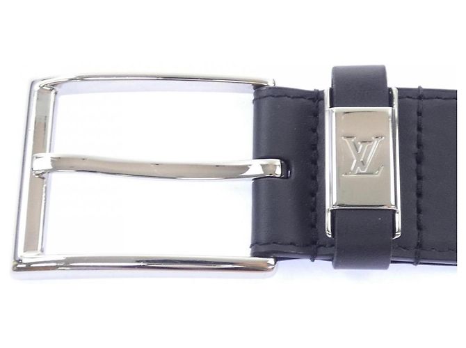 Cintura Louis Vuitton LV City Pin Nero - vista 2