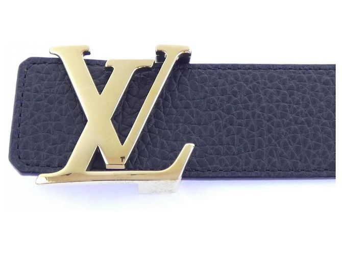 Louis Vuitton LV Initials Wendelgürtel Braun Schwarz - Ansicht 2