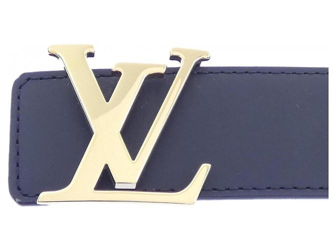 Louis Vuitton LV Initials 40MM Wendelgürtel Braun Schwarz - Ansicht 2
