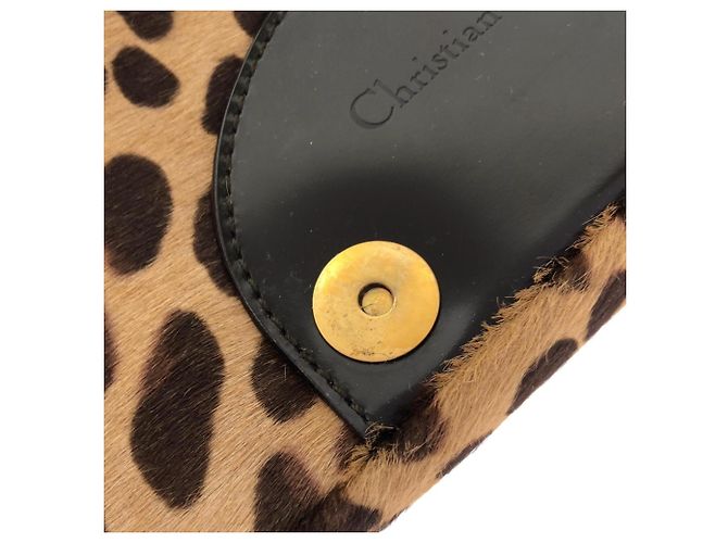 Christian Dior Brown Leather Shoulder Bag - view 9