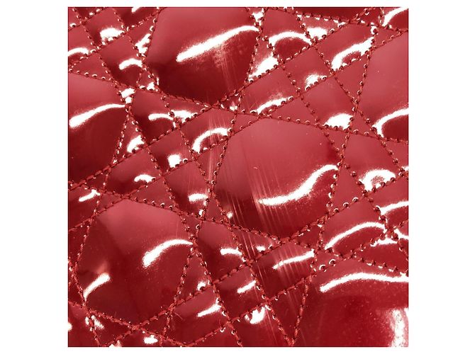 Borsa a tracolla Christian Dior rossa Rosso - vista 5