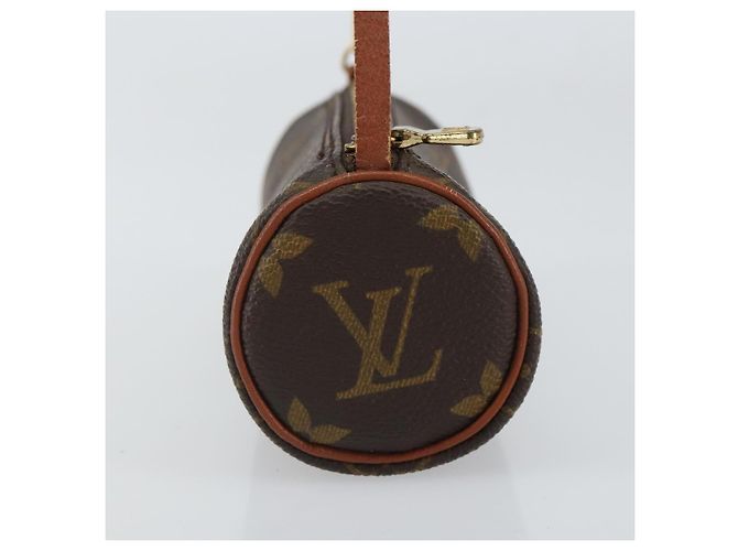 Louis Vuitton Papillon Pochette Monogram Canvas Mini Marrone - vista 4