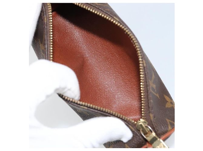 Louis Vuitton Papillon Pochette Monogram Canvas Mini Marrone - vista 5