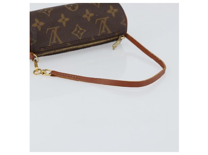 Louis Vuitton Papillon Pochette Monogram Canvas Mini Marrone - vista 6