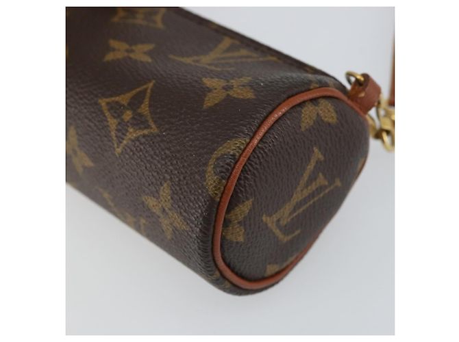 Louis Vuitton Papillon Pochette Monogram Canvas Mini Marrone - vista 7