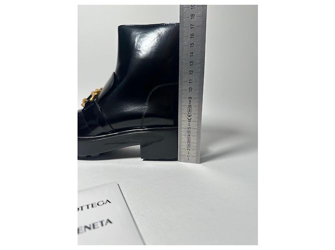 Bottega Veneta Monsieur Ankle Boot – Black – Size 38 Nero - vista 16