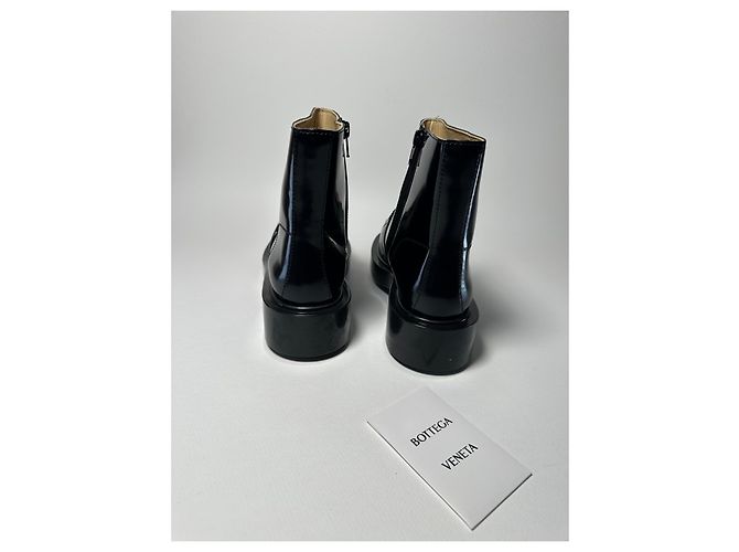 Bottega Veneta Monsieur Ankle Boot – Black – Size 38 Nero - vista 3