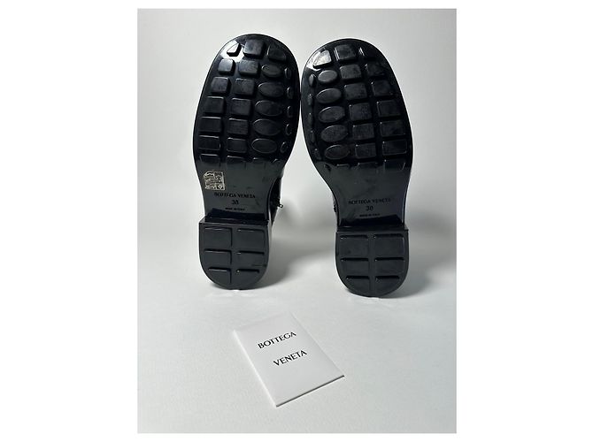 Bottega Veneta Monsieur Ankle Boot – Black – Size 38 Nero - vista 6