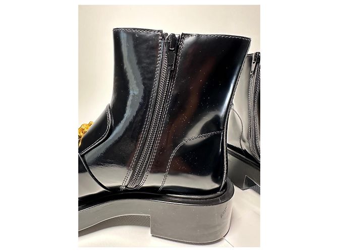 Bottega Veneta Monsieur Ankle Boot – Black – Size 38 Nero - vista 9