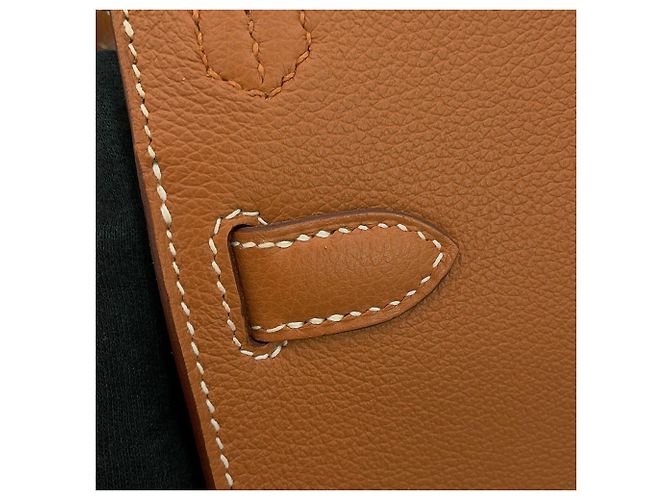 Hermès Borsa a mano Hermes Jypsiere Mini in Gold D'oro - vista 5