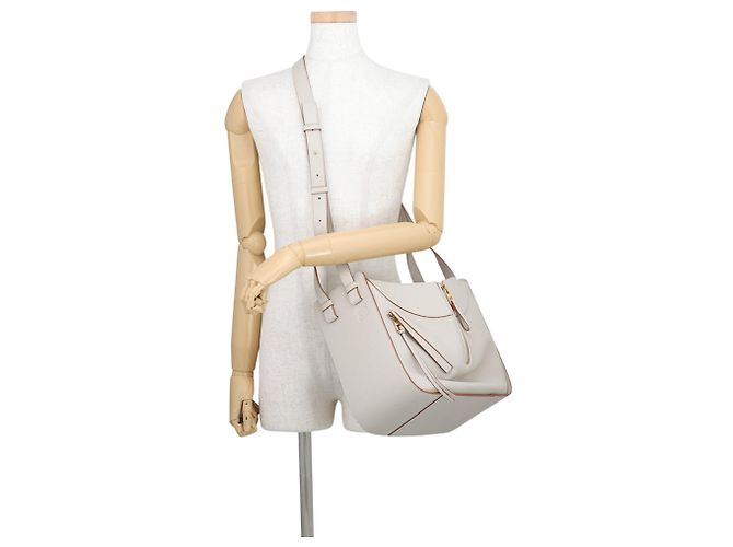 Borsa a mano in pelle Loewe Hammock Small - vista 5