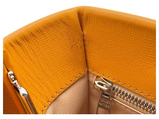 Louis Vuitton Saffron Leder Tote Bag Golden - Ansicht 10