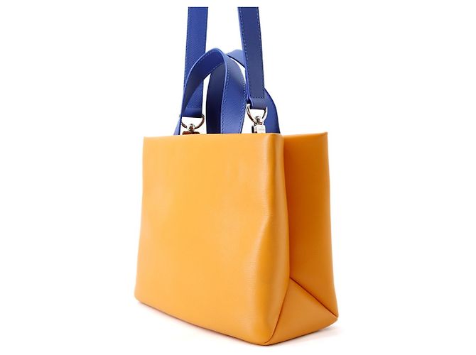 Louis Vuitton Saffron Leder Tote Bag Golden - Ansicht 2