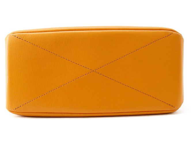 Louis Vuitton Saffron Leder Tote Bag Golden - Ansicht 3