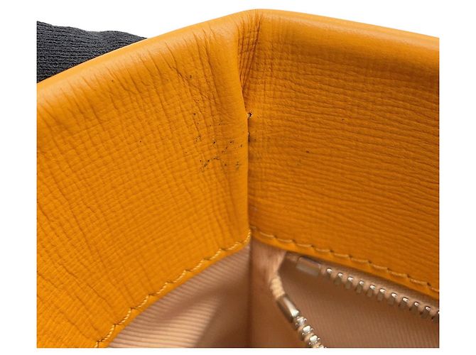 Louis Vuitton Saffron Leder Tote Bag Golden - Ansicht 9