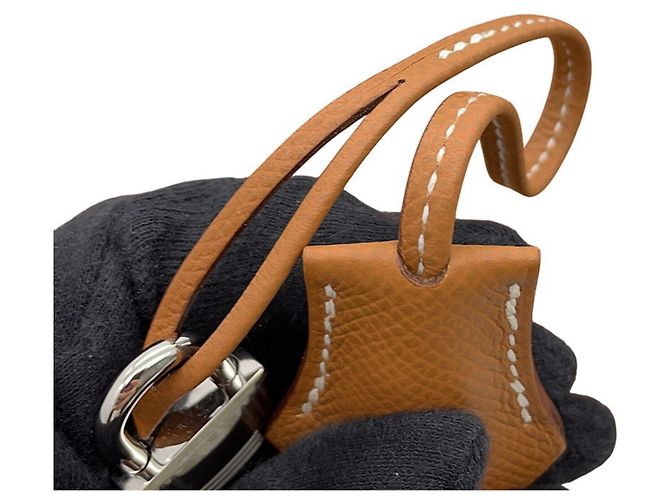 Hermès Borsa Hermes Kelly 28 in pelle Epsom Gold D'oro - vista 14
