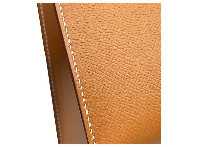 Hermès Borsa Hermes Kelly 28 in pelle Epsom Gold D'oro - vista 8