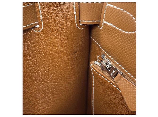 Hermès Borsa Hermes Kelly 28 in pelle Epsom Gold D'oro - vista 9