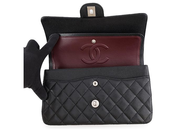 Borsa a tracolla Chanel Matelassé con catena Nero - vista 6