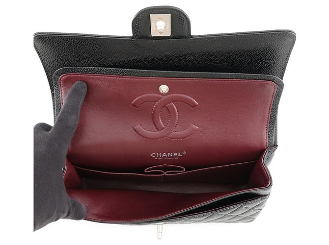 Borsa a tracolla Chanel Matelassé con catena Nero - vista 7