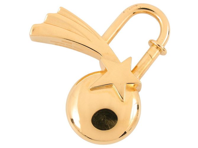 Hermès Cadena Shooting Star Metal Charm D'oro - vista 3