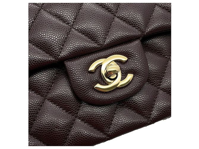 Borsa a tracolla Chanel Matelassé con catena Marrone - vista 14