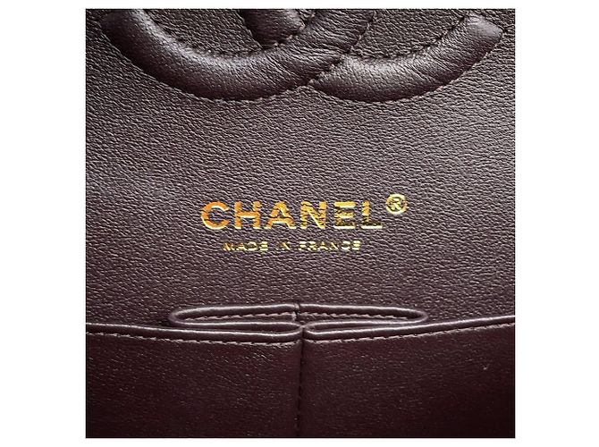 Borsa a tracolla Chanel Matelassé con catena Marrone - vista 17