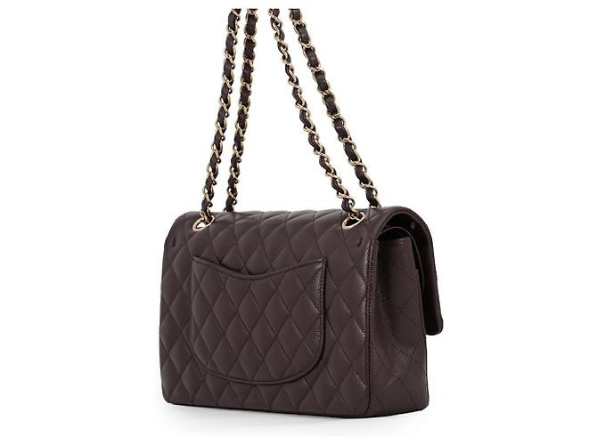 Borsa a tracolla Chanel Matelassé con catena Marrone - vista 2