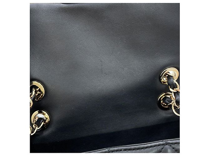 Borsa a tracolla mini Chanel Matelassé Nero - vista 10