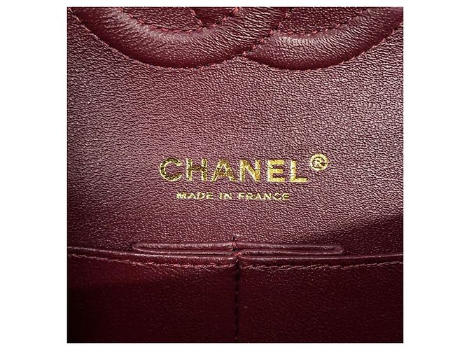 Timeless Chanel Classic Matelassé Schultertasche mit Kette Schwarz - Ansicht 18