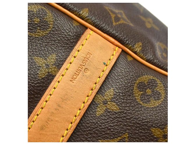 Louis Vuitton Keepall Bandoulière Monogram 50 Marrone - vista 4