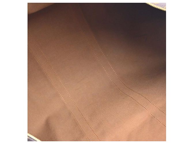 Louis Vuitton Keepall Bandoulière Monogram 55 Marrone - vista 3