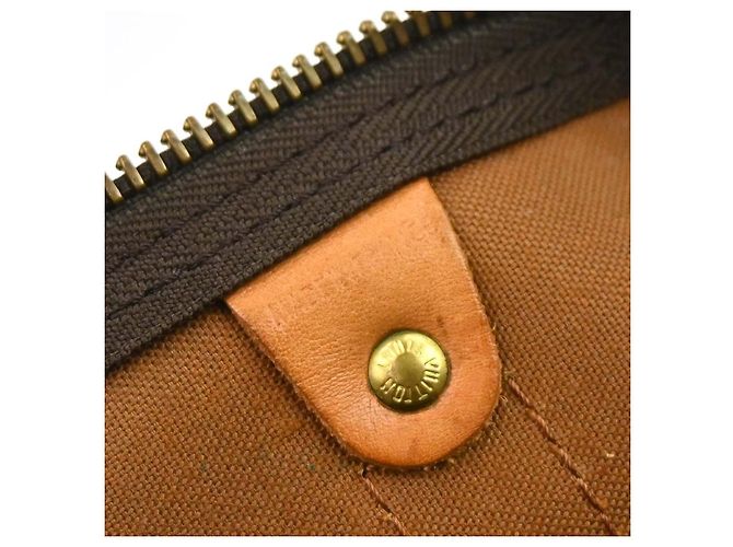 Louis Vuitton Keepall Bandoulière Monogram 55 Marrone - vista 6