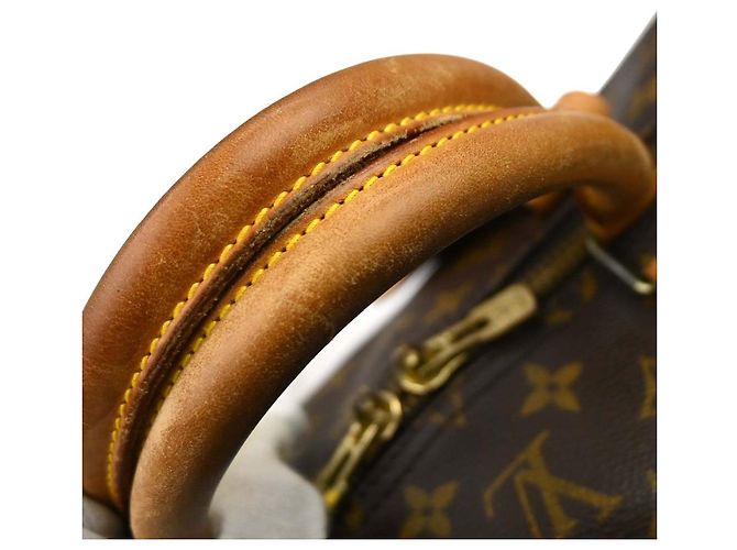 Louis Vuitton Keepall Bandoulière Monogram 55 Marrone - vista 7