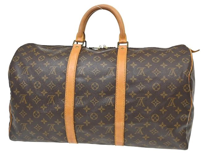 Louis Vuitton Keepall Monogram 50 Marrone - vista 2