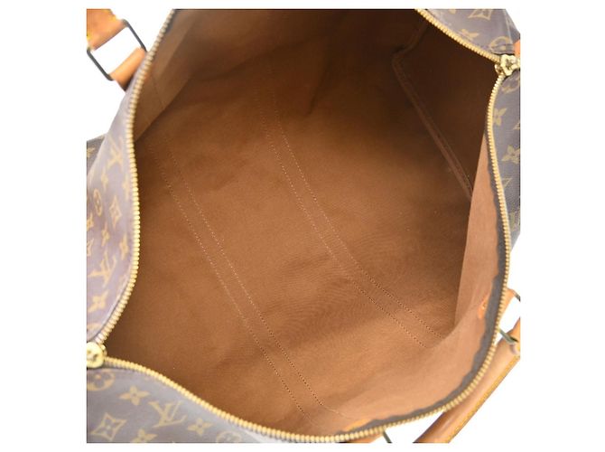 Louis Vuitton Keepall Monogram 50 Marrone - vista 3
