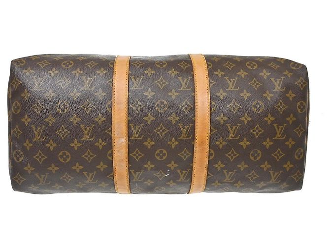 Louis Vuitton Keepall Monogram 50 Marrone - vista 7