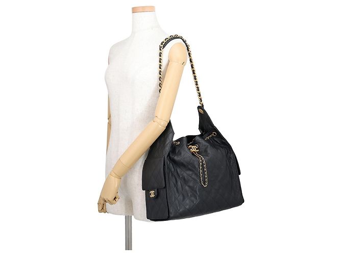 Borsa a tracolla con catena Chanel AS5311 Nero - vista 4
