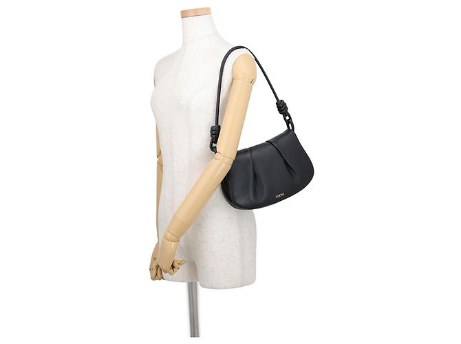 Borsa a tracolla Loewe Paseo Satchel Nero - vista 3