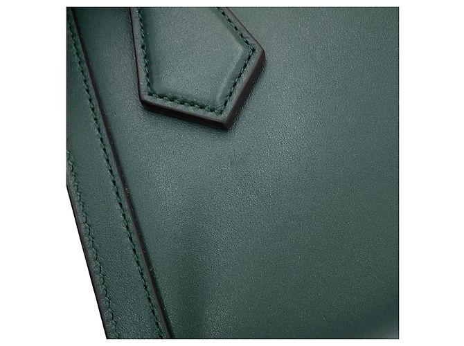 Borsa a mano piccola in pelle Gucci Diana Bamboo Verde - vista 7