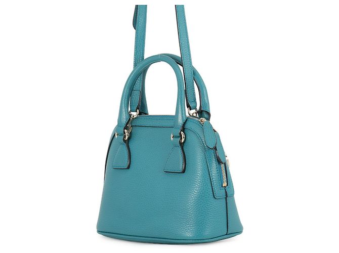 Borsa a mano in pelle Gucci Interlocking G 449661 Turchese - vista 2