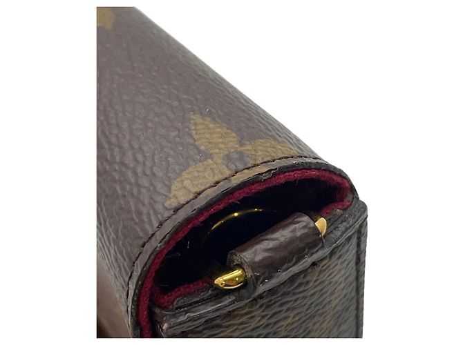 Pochette Louis Vuitton Monogram Felicie in Fuchsia Fuschia - vista 10