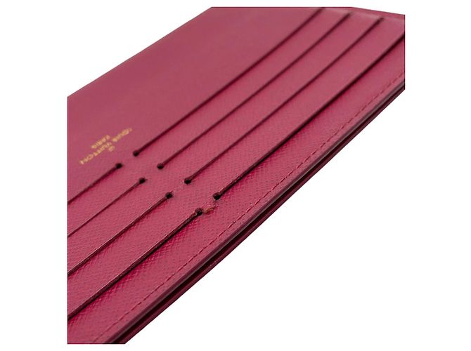 Pochette Louis Vuitton Monogram Felicie in Fuchsia Fuschia - vista 14