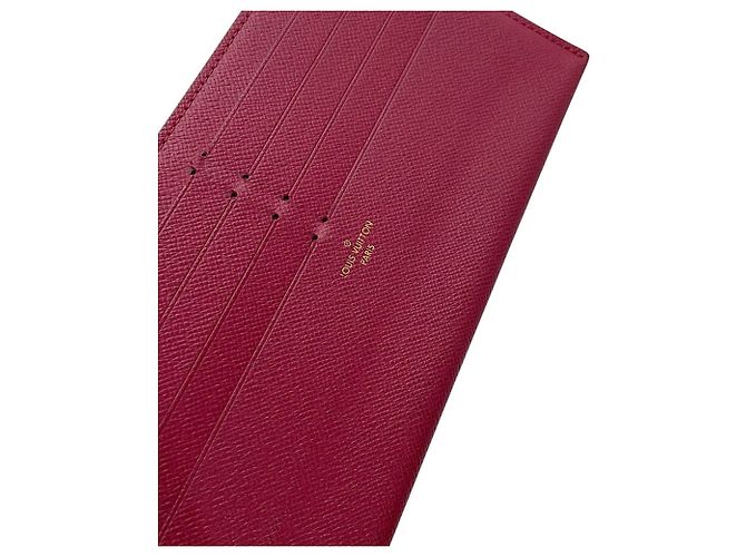 Pochette Louis Vuitton Monogram Felicie in Fuchsia Fuschia - vista 15
