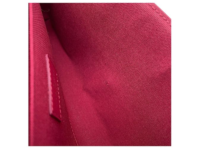 Pochette Louis Vuitton Monogram Felicie in Fuchsia Fuschia - vista 7