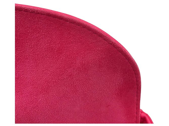 Borsa Christian Dior Lady Cannage Small in pelle di agnello Rosa - vista 10