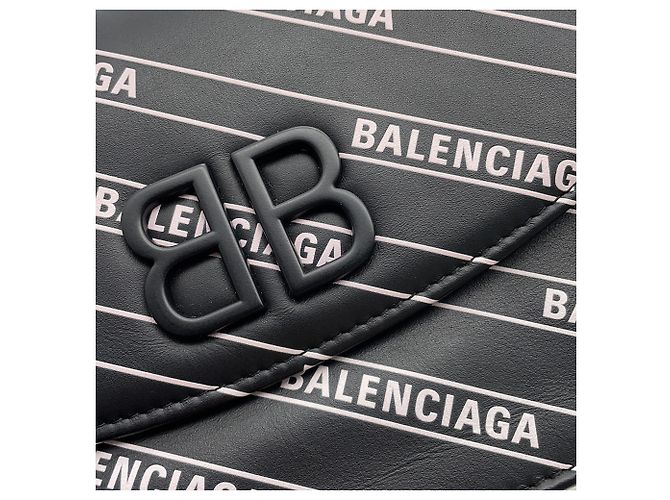 Everyday Borsa a tracolla con catena Balenciaga Nero - vista 10